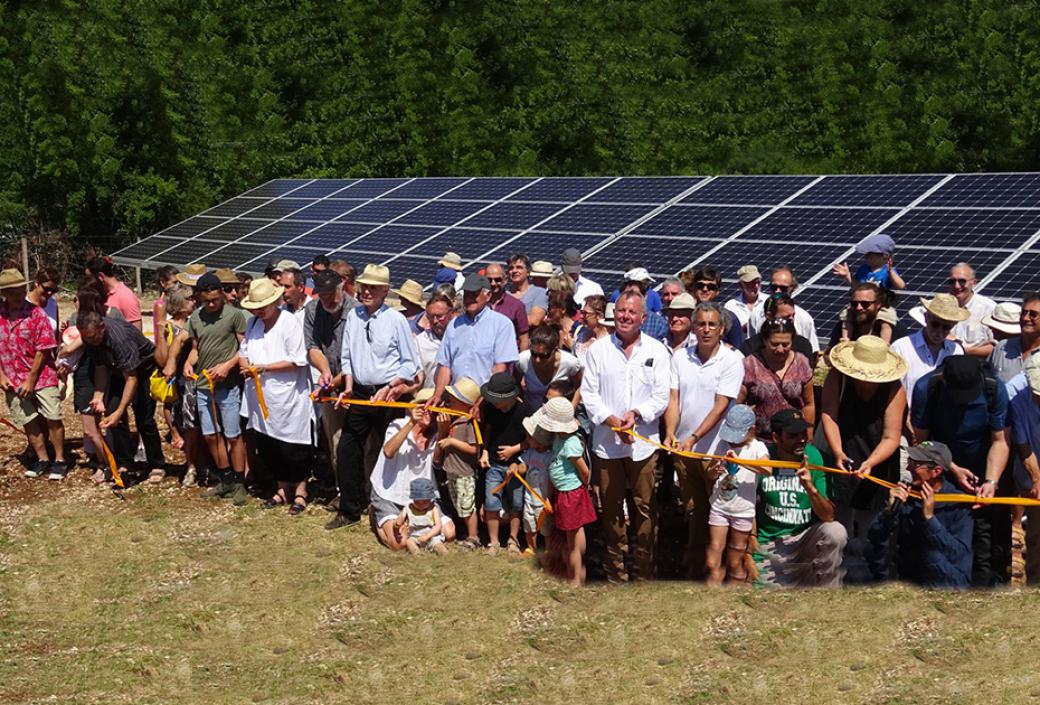 CeleWatt inauguration parc citoyen brengues