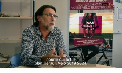 VIDEO - Le Département de l'Hérault impulse une dynamique de développement de mobilités durables