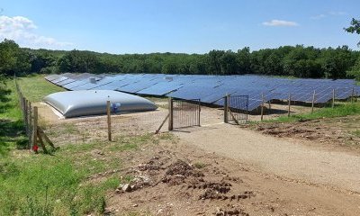 Le parc solaire de Cloups Bergas