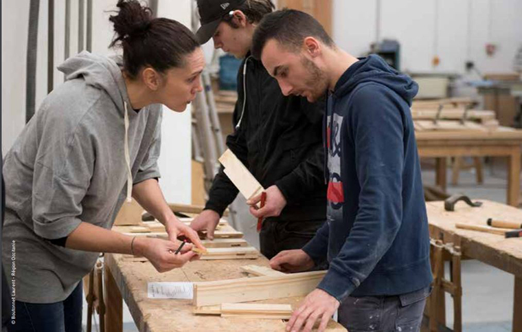 Soutenir la formation des acteurs du bâtiments du territoire – CAP Menuiserie au CFA de Béziers