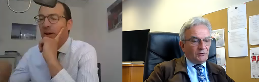 Camille Fabre (ADEME) et Joël DURANTON (DREAL Occitanie)