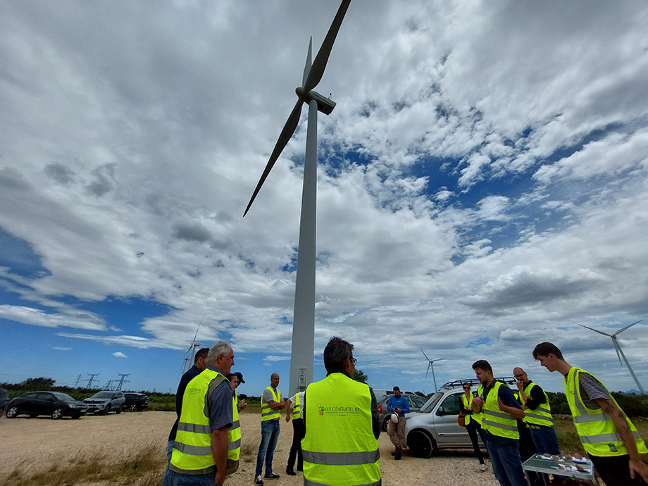 Le Parc éolien Catalan - 2 - phot VH