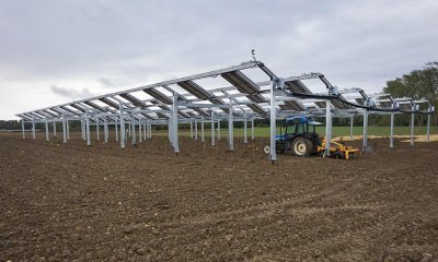 Une installation agrivoltaïque pour expérimenter l'impact sur les cultures